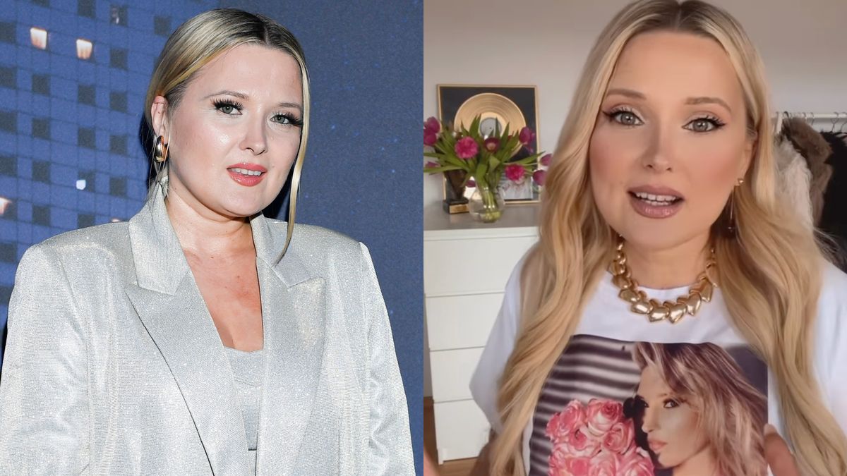 Gosia Andrzejewicz sprzedaje koszulki z autografem