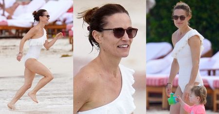 Pippa Middleton korzysta z rodzinnych wakacji na Karaibach. 39-latka imponuje wysportowaną sylwetką (ZDJĘCIA)