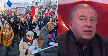 Stuhr o rządzie: "Kamienie w ręce i wojna. Święty napój krwi zawsze nam przyświecał w ideałach wolnościowych!"