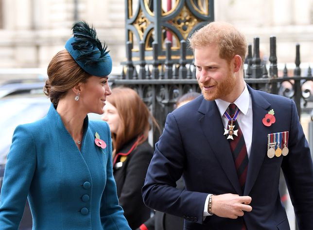 Kate i Harry mieli przyjacielską relację