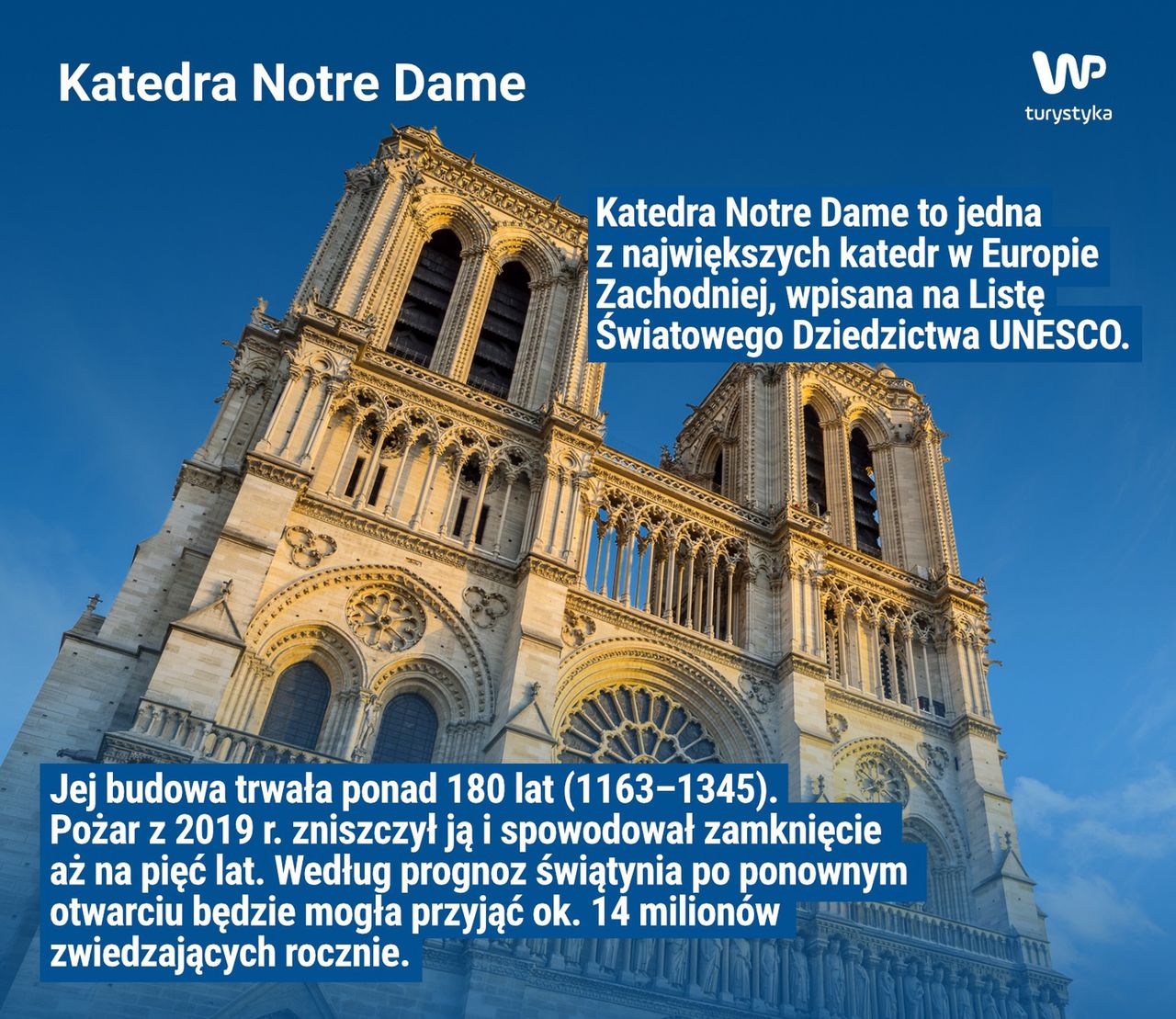 Katedra Notre Dame to prawdziwa ikona znana nie tylko w Europie 