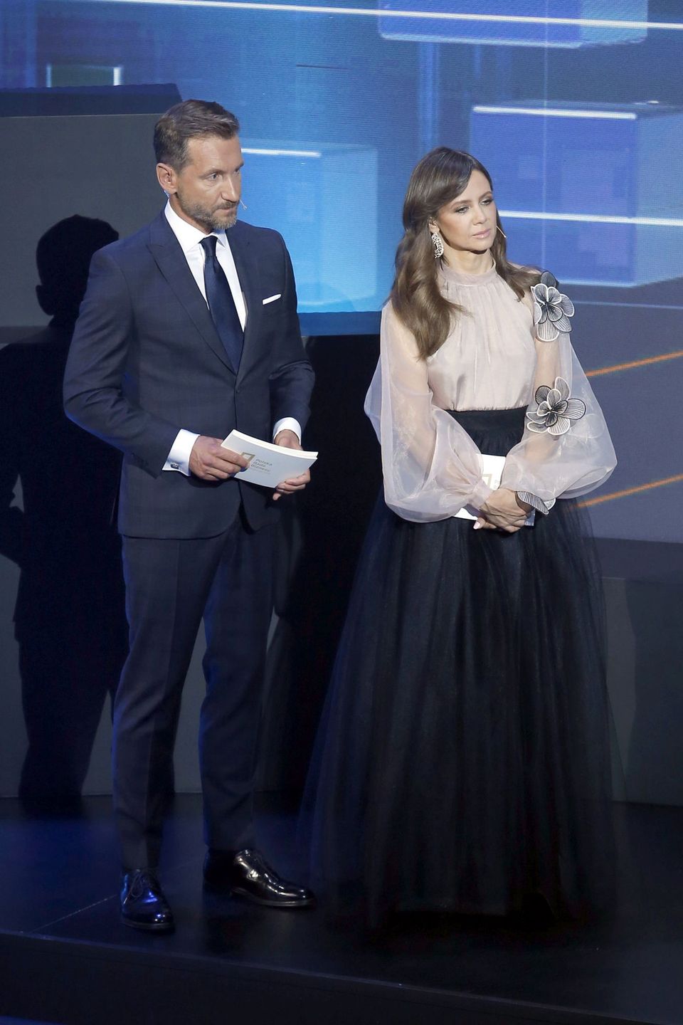 Piotr Kraśko i Kinga Rusin