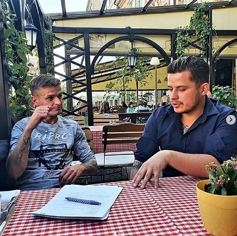 Tomasz Komenda i Rafał Collins