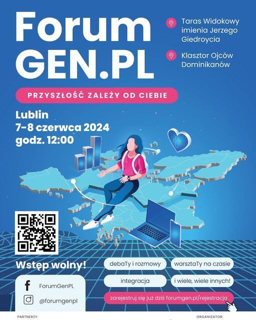Opis wydarzenia i plakat Forum GEN