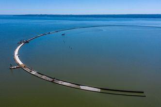 Na Zalewie Wiślanym powstaje sztuczna wyspa. Ma być rajem dla ptaków