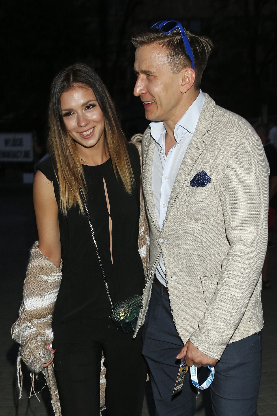 Klaudia Halejcio i Tomasz Barański
