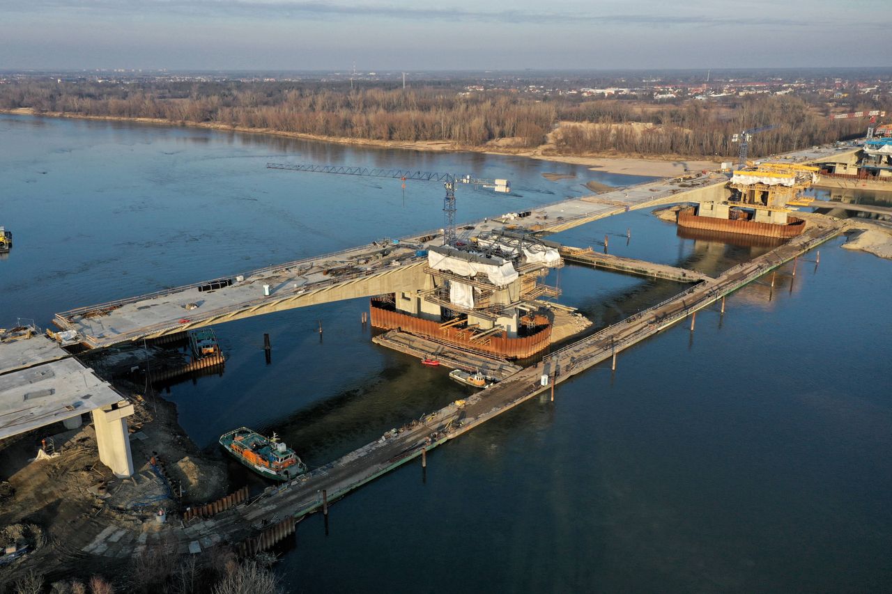 Koronawirus na budowie mostu. 40 osób wysłanych na testy