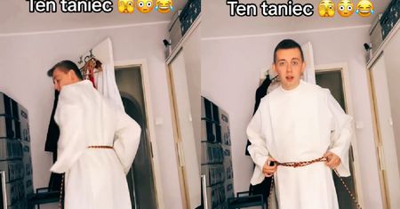 Ceremoniarz utarł nosa księżom? Pokazał, jak tańczy