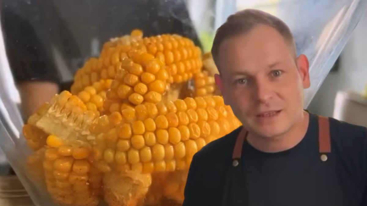 Piotr Ogiński pokazał ciekawy sposób na przygotowanie słodkiej kukurydzy