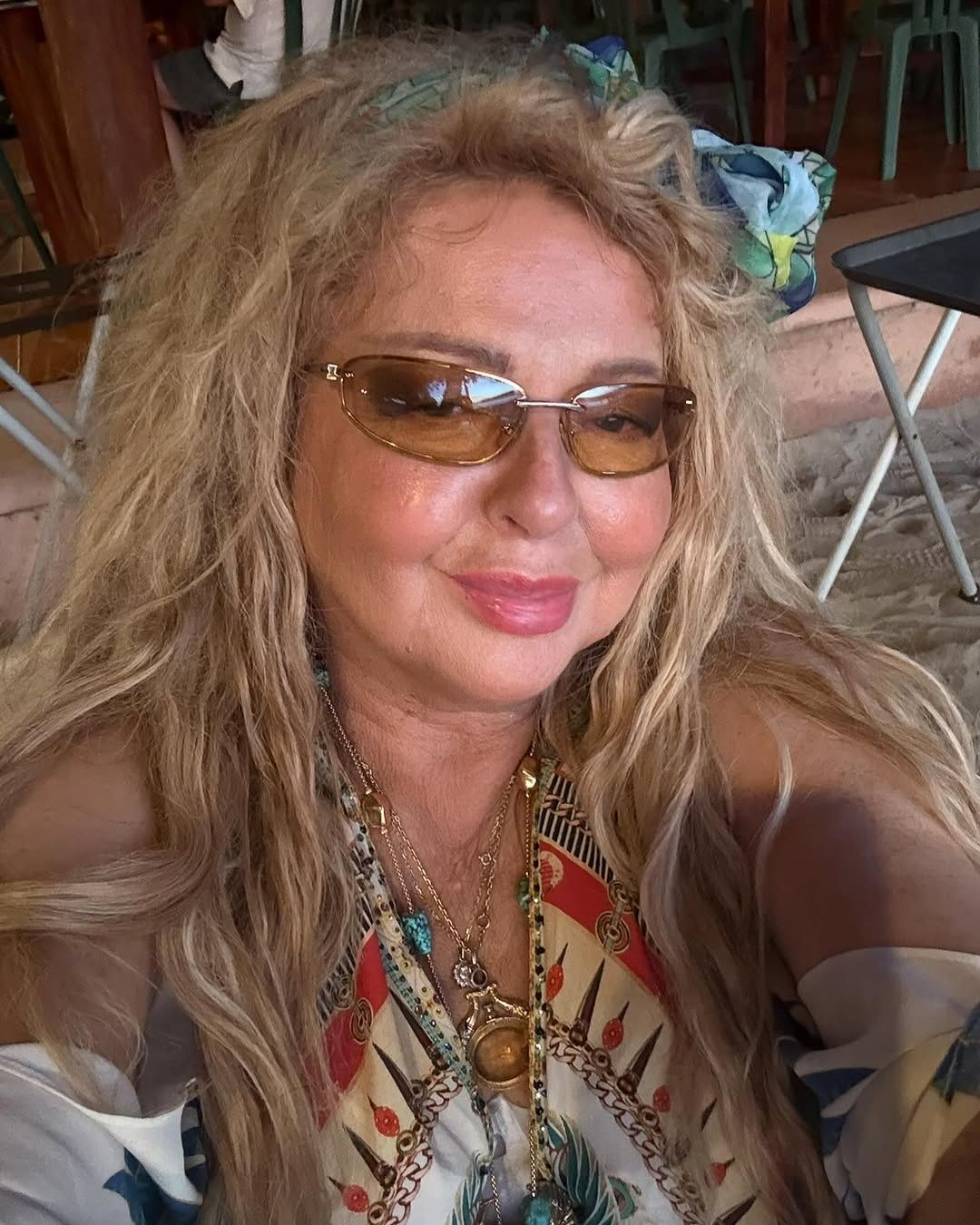 Naturalna Magda Gessler dokazuje na wakacjach