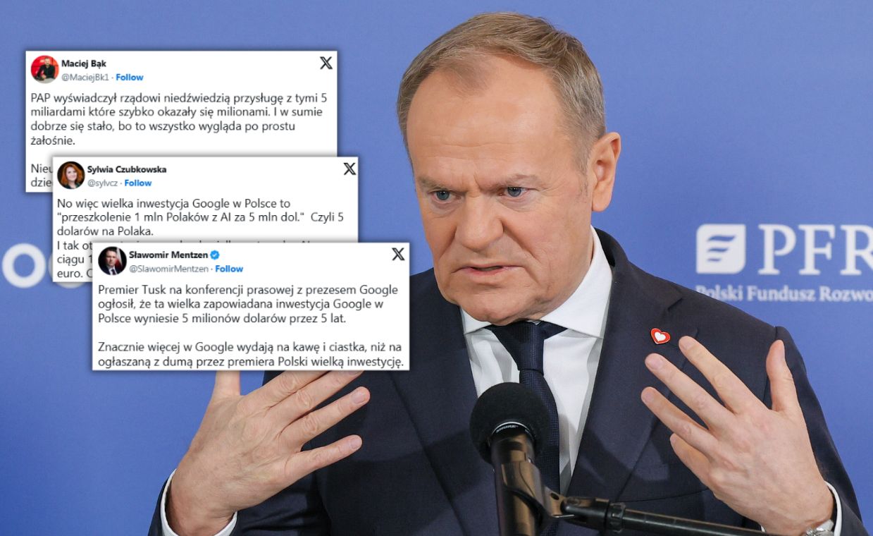   Podano szczegóły inwestycji Google w Polsce. W sieci zawrzało