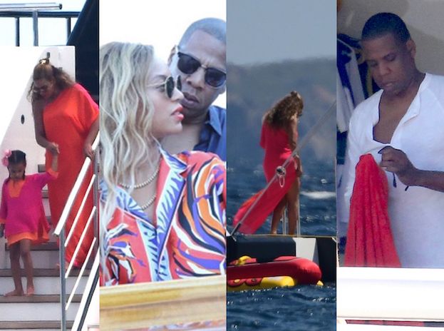 Beyonce i Jay Z relaksują się na luksusowym jachcie (ZDJĘCIA)