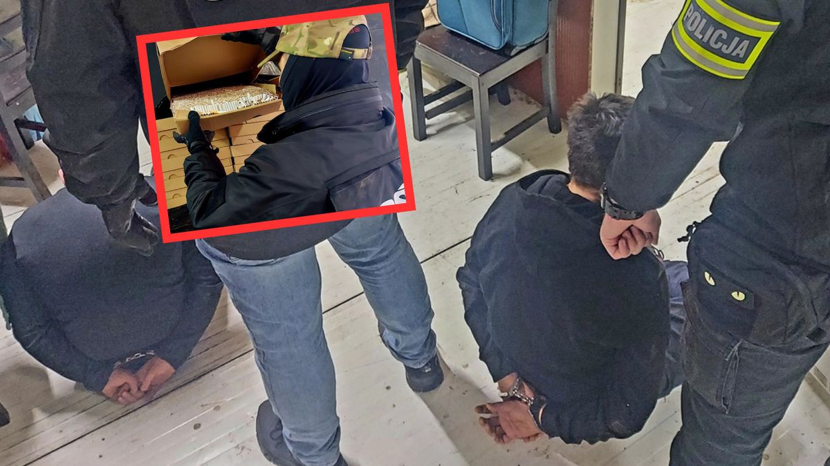 Policjanci i funkcjonariusze CBŚP zlikwidowali nielegalną fabrykę papierosów 
