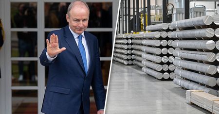 Dostawy do Rosji z Irlandii. To kluczowy surowiec dla fabryk broni