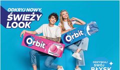 Guma do żucia Orbit reklamowana w nowych opakowaniach