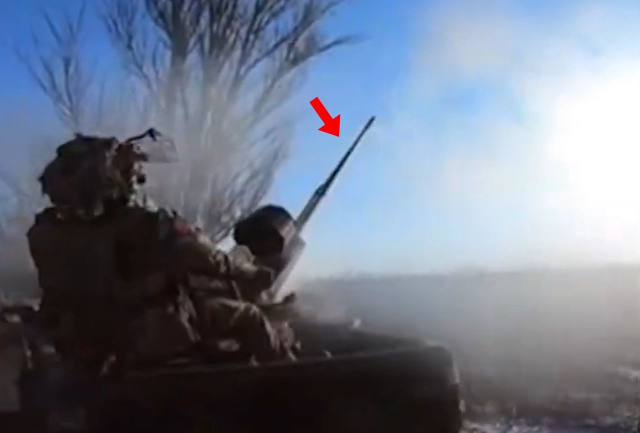 Zestava M75 - Ukraińcy strzelają nim w stronę dronów