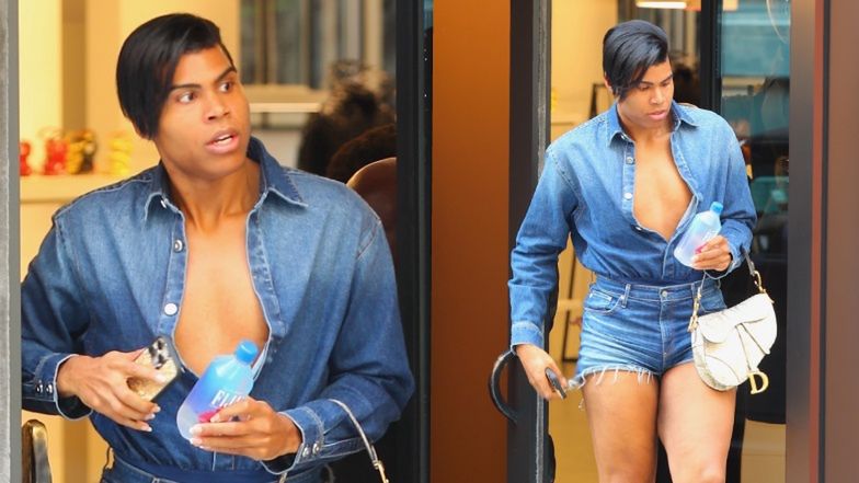 EJ Johnson w ULTRAKRÓTKICH spodenkach i modnych botkach oddaje się zakupom w Nowym Jorku (ZDJĘCIA)