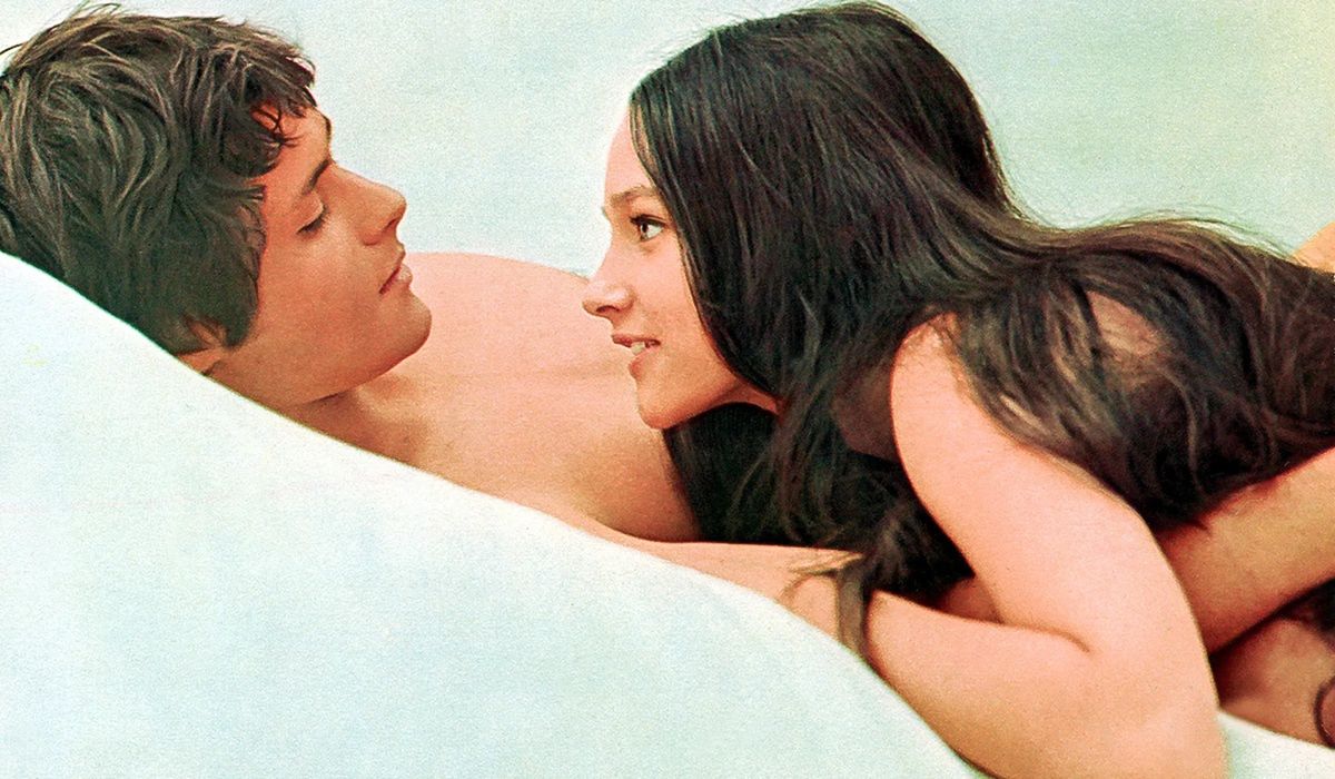  Olivia Hussey i Leonard Whiting w filmie "Romeo i Julia"