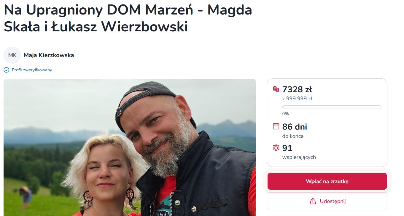 Magda i Łukasz - zbiórka