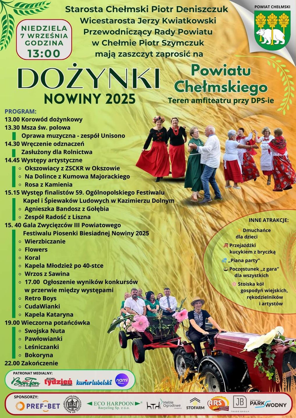 Dożynki w Nowinach
