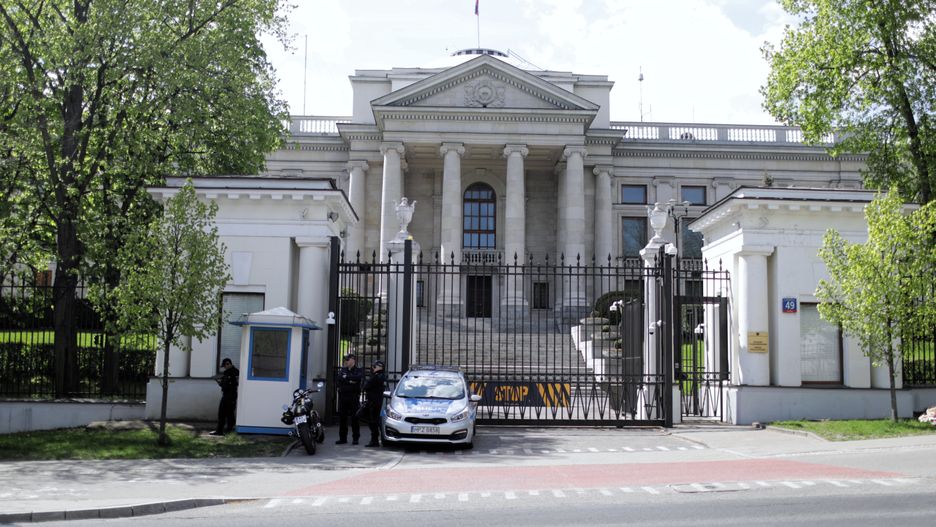 Ambasada Federacji Rosyjskiej
Warszawa, ulica Belwederska 49