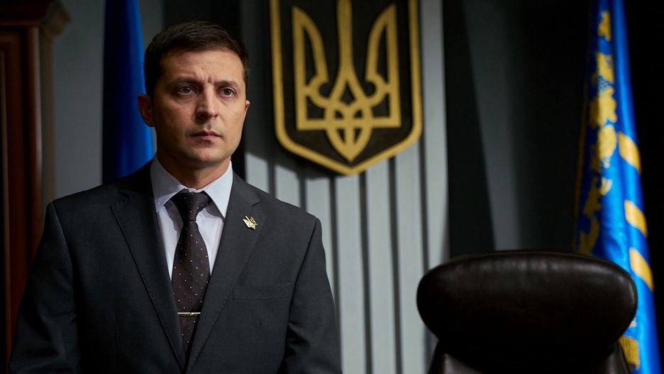 Wołodymyr Zełeński w serialu "Sługa narodu"