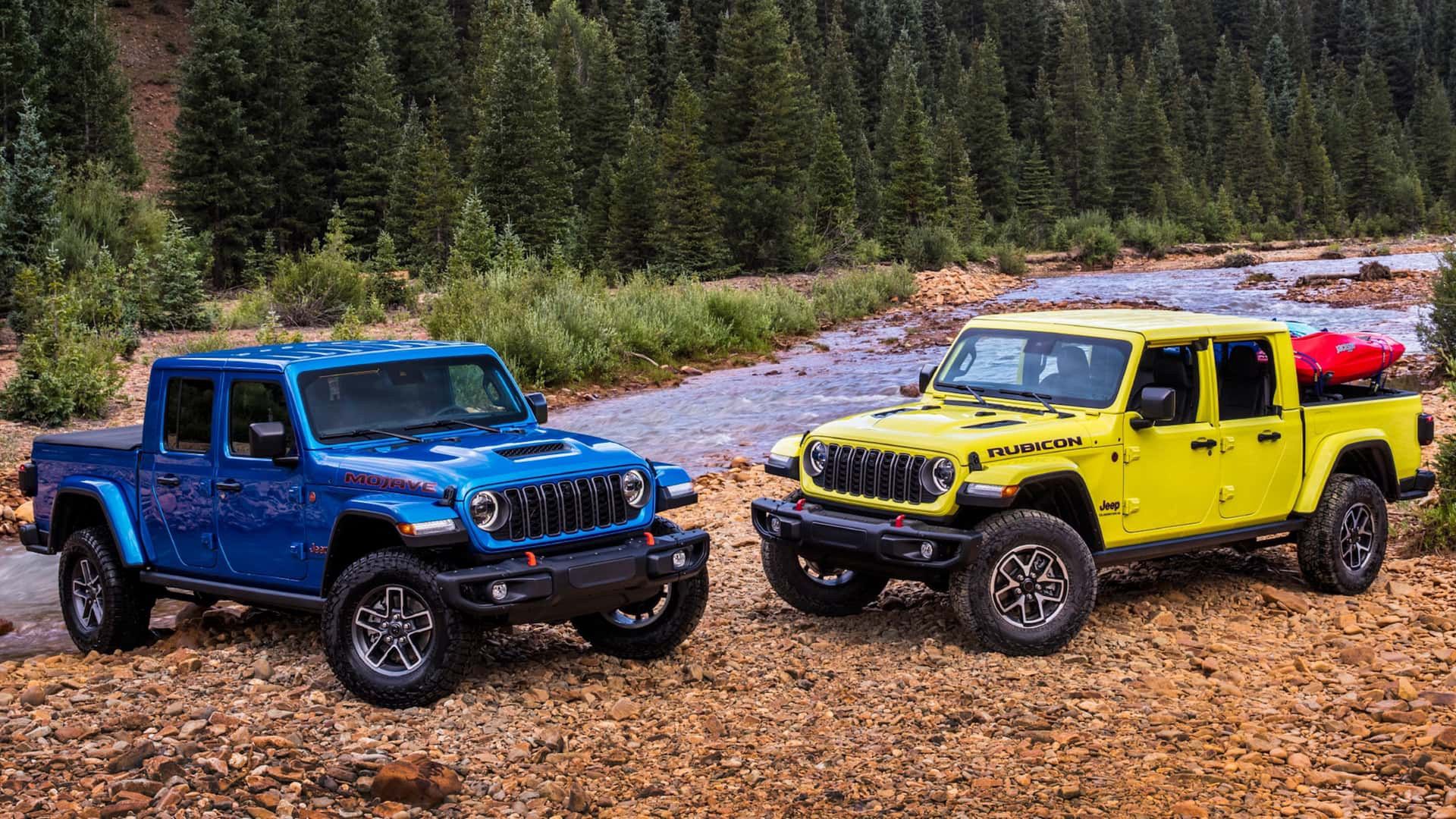 Jeep Gladiator po liftingu 