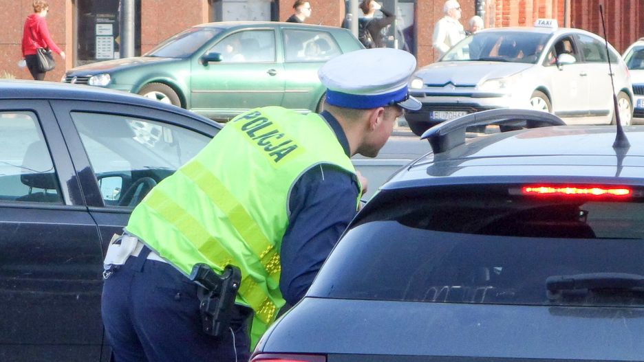 Policja podczas interwencji