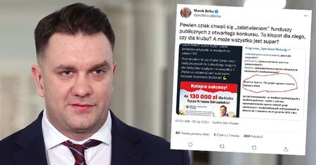 Łukasz Mejza przechwalał się pomocą dla klubu. Resort nic o tym nie wie