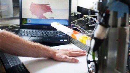 “Biodrukarka” do natryskiwania komórkami skórnymi 1