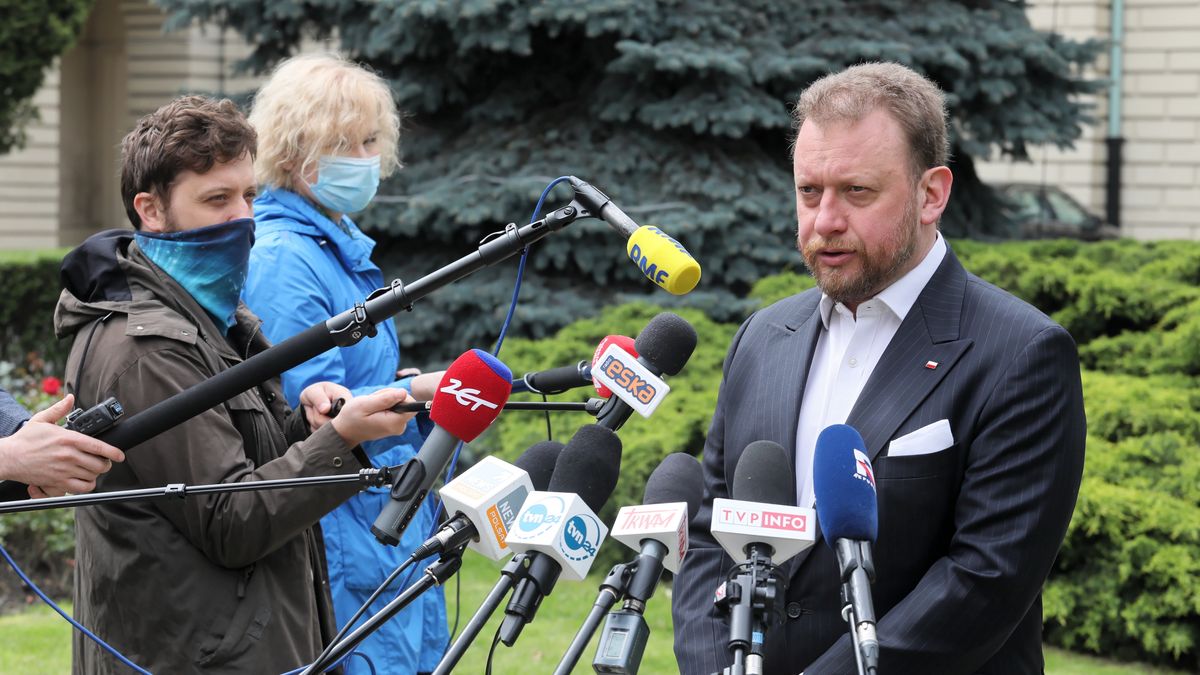 Łukasz Szumowski, minister zdrowia.