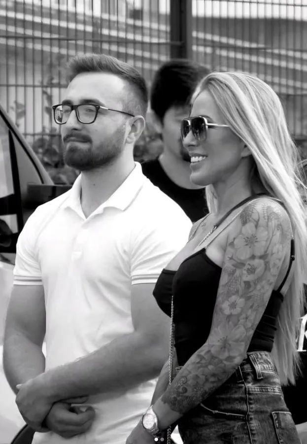 Sylwia Peretti z synem