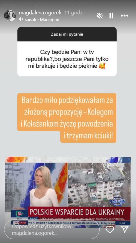 Czy Magdalena Ogórek zasili szeregi TV Republika?