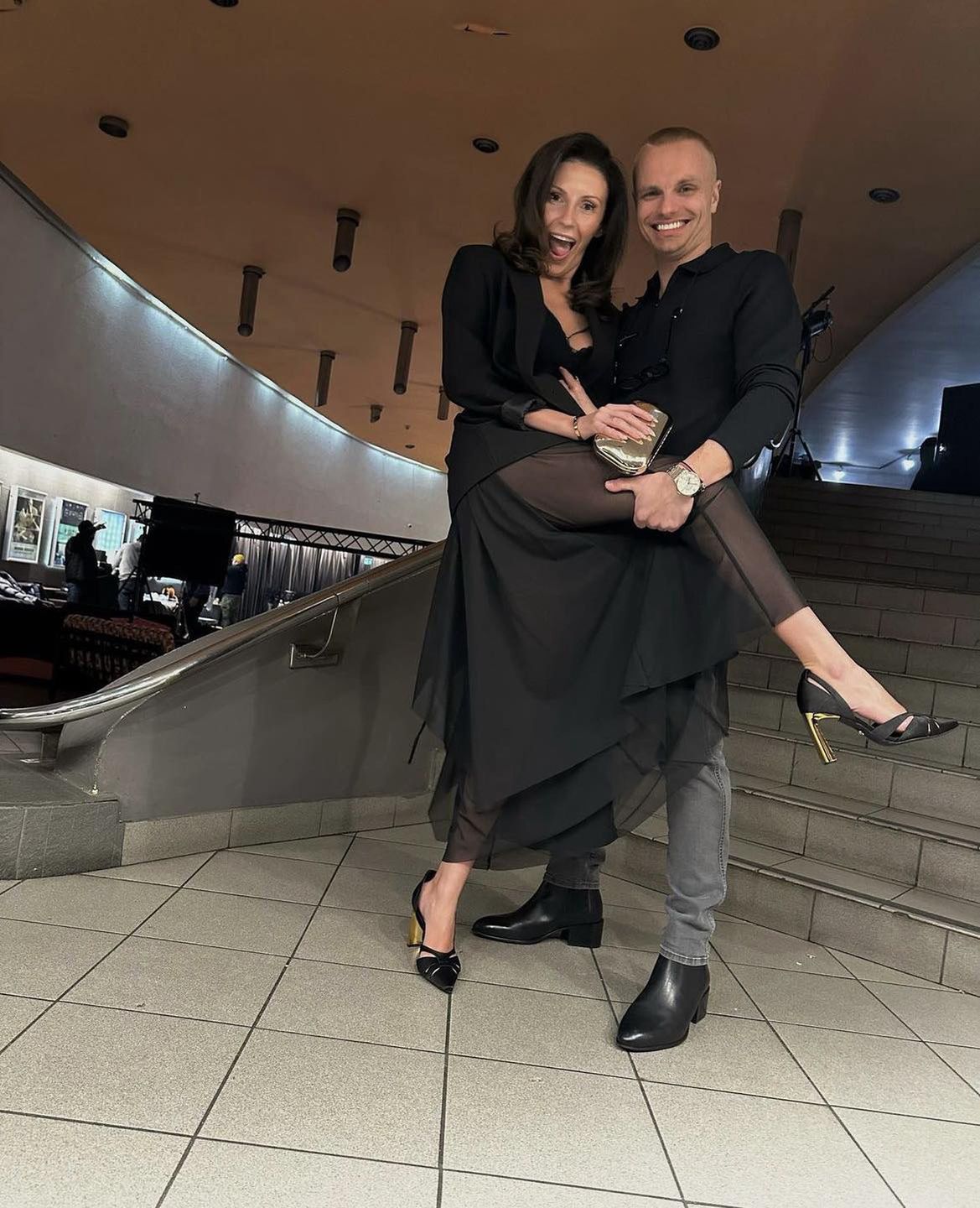 Marcin Hakiel z ukochaną