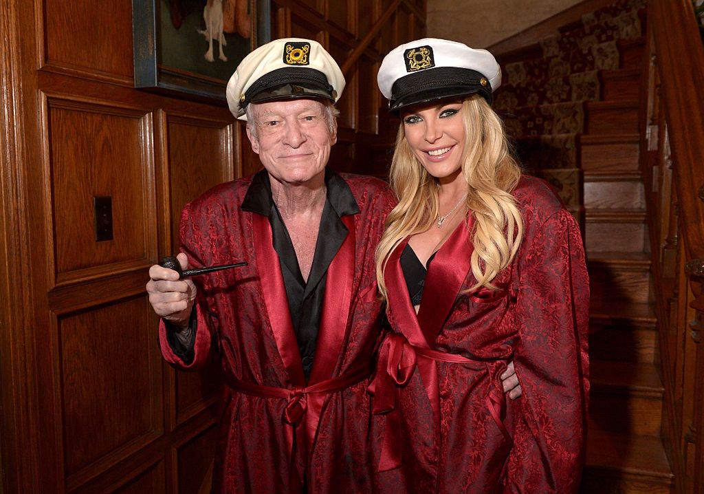 Hugh i Crystal Hefnerowie