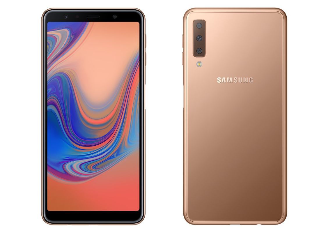 Samsung Galaxy A7 (2018) oficjalnie. Oto pierwszy smartfon giganta z potrójnym aparatem 5