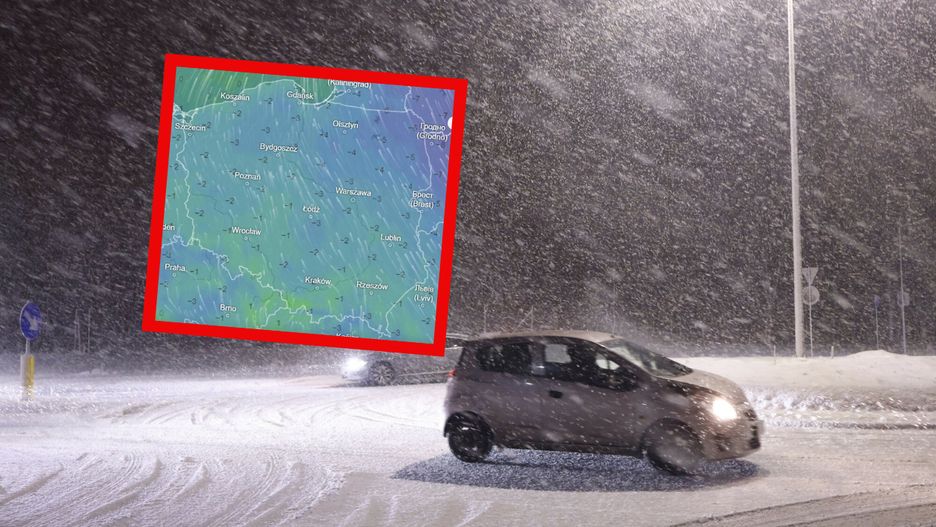 Mrozy na Suwalszczyźnie.