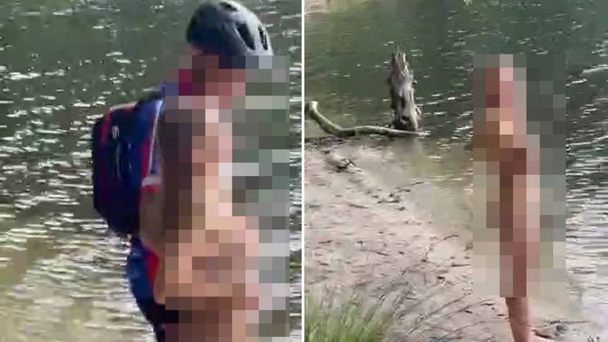 Skandal nad Jeziorem Głębokim. Naga kobieta publicznie dotykana przez seniora