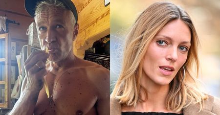 54-letni Michał Żebrowski pochwalił się umięśnioną klatą. Podziw okazała nawet Anja Rubik (FOTO)