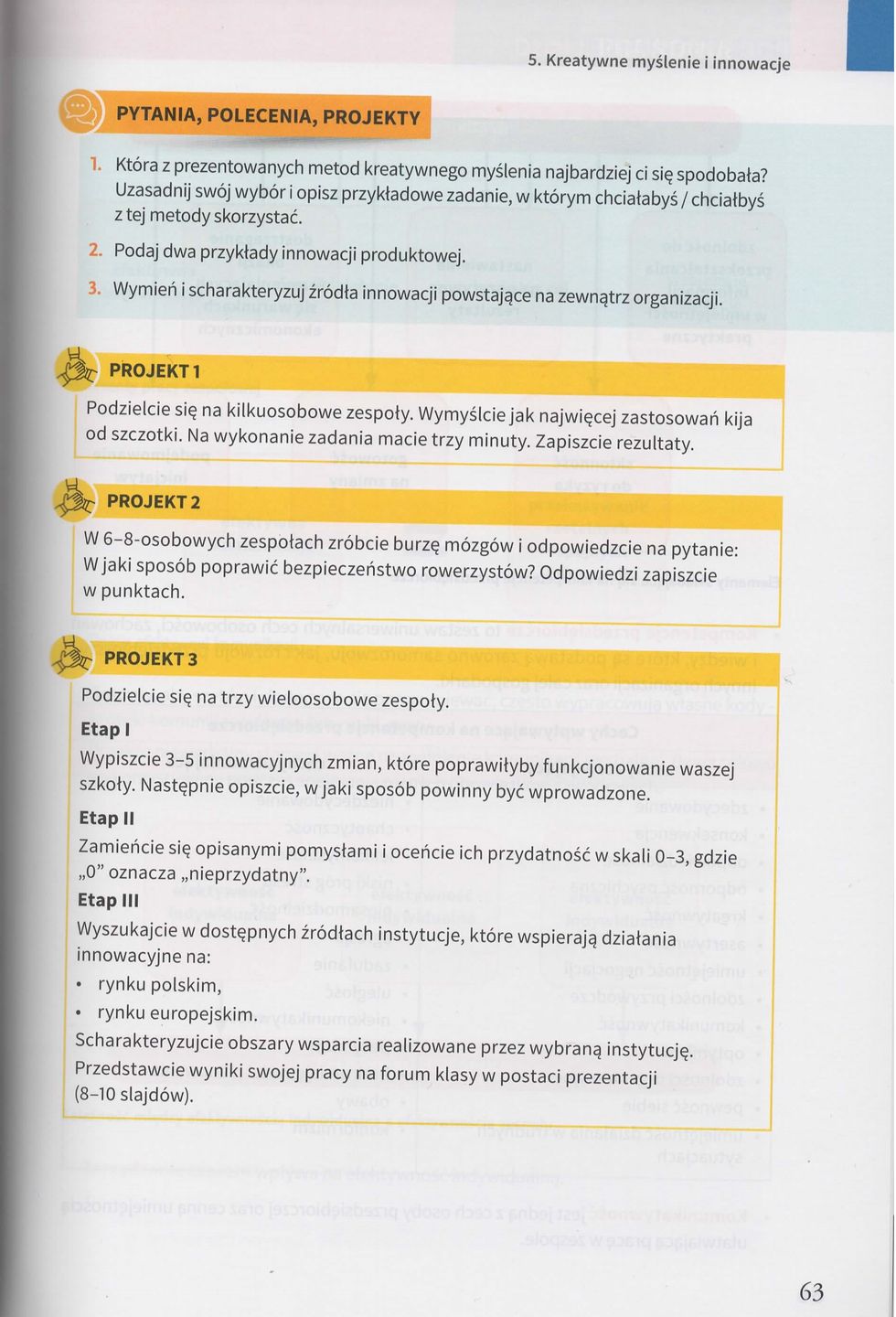 Przykładowe zadania zawarte w podręczniku do biznesu i zarządzania 