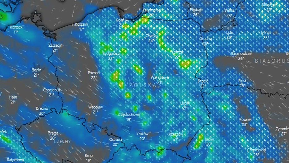 Pogoda będzie niebezpieczna. Alerty RCB i ostrzeżenia 2. stopnia