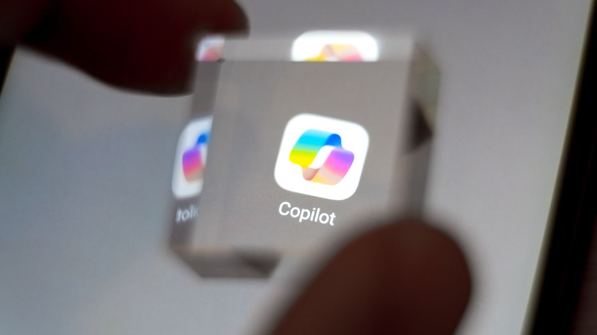 The Copilot application appears on a smartphone screen in this photo illustration in Athens, Greece, on October 2, 2025. (Photo Illustration by Nikolas Kokovlis/NurPhoto via Getty Images)