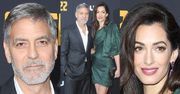 George i Amal Clooneyowie pozują w duecie na premierze serialu