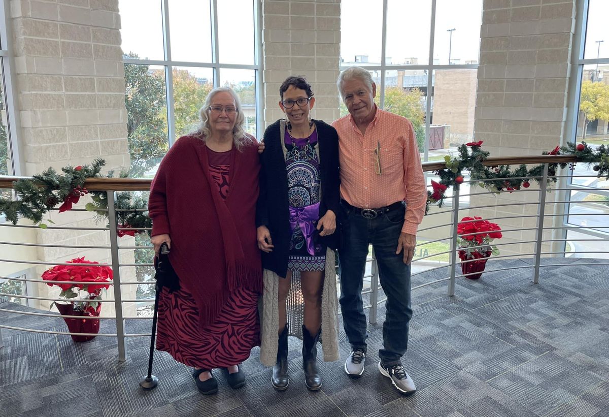 Melissa Highsmith z Teksasu i jej rodzice, którzy stracili ją 50 lat temu