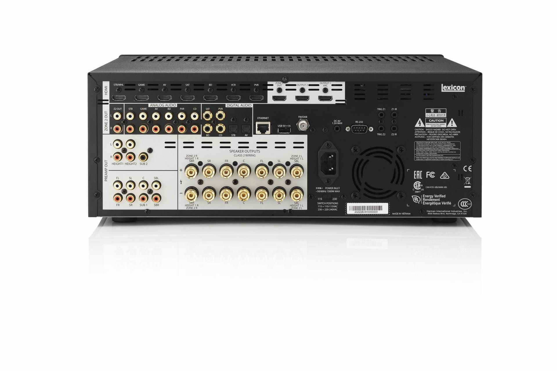 Lexicon RV-9 – amplituner kina domowego, który zmieni salon w salę kinową 3
