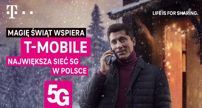 Magia świąt w kampanii T-Mobile z Robertem Lewandowskim