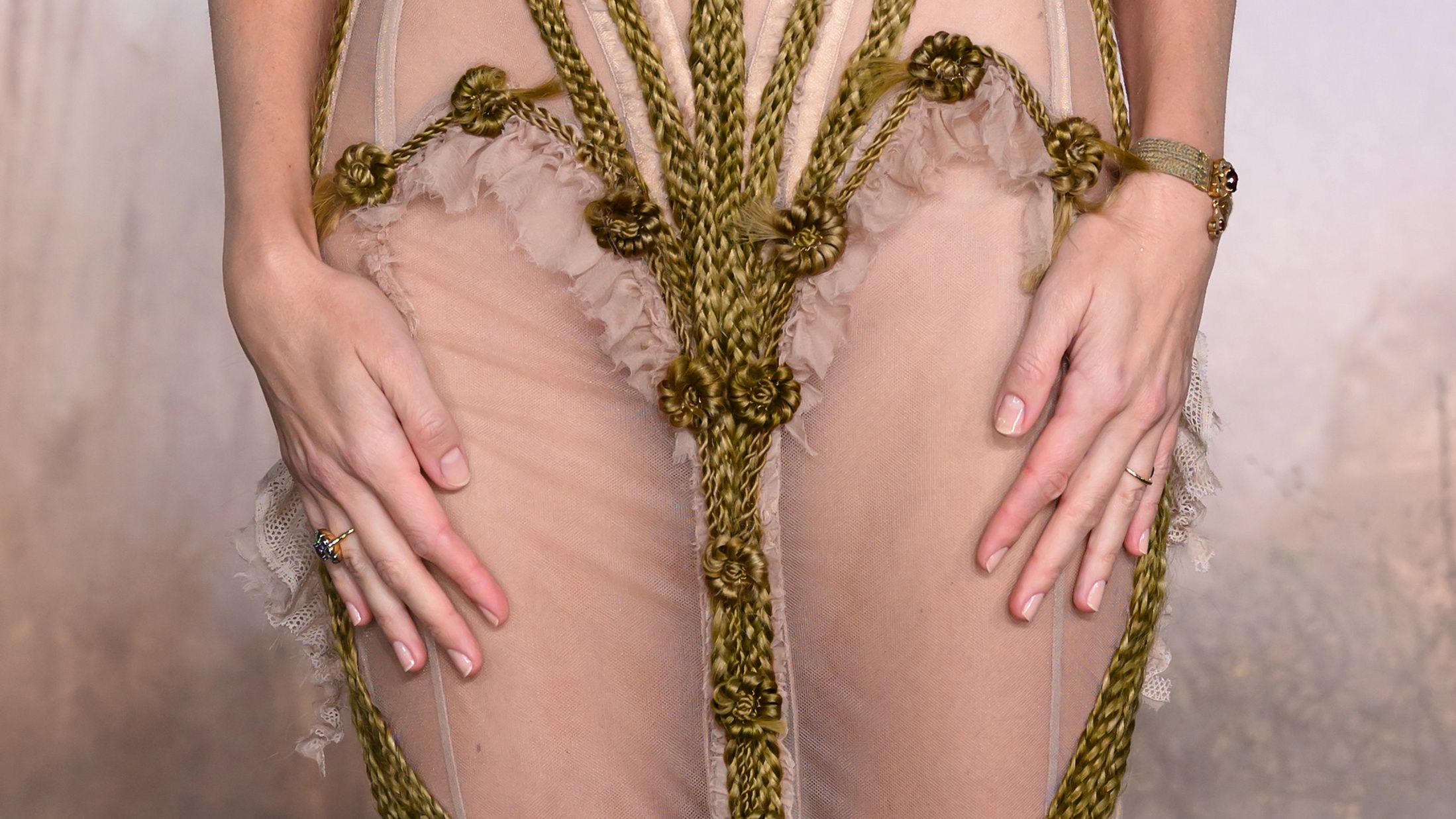 LONDON, ENGLAND - FEBRUARY 05: Margot Robbie attends the "Wuthering Heights" UK Premiere at Odeon Luxe Leicester Square on February 05, 2026 in London, England. (Photo by Karwai Tang/WireImage)