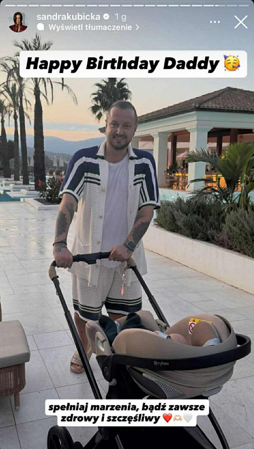 Sandra Kubicka opublikowała zdjęcia Barona