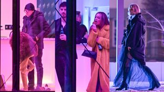 TYLKO NA PUDELKU: Wiemy, co działo się ZA KULISAMI ramówki TVP! Zmarznięta Woźniak-Starak, pałaszująca przekąski Gąsiewska... (ZDJĘCIA)