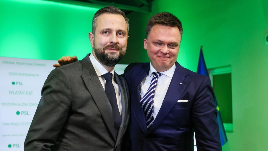 Wadysław Kosiniak-Kamysz i Szymon Hołownia